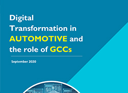 Digital Transformation in AUTOMOTIVE and the role of GCCs