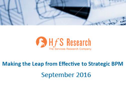 Making the leap from effective to strategic BPM