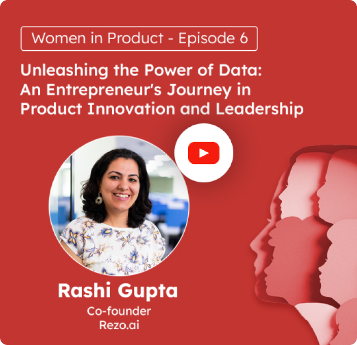 Rashi Gupta is the Co-founder and Chief Data Scientist at Rezo.ai