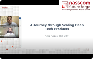 Talk: Scaling deep tech products - lessons from marketing, finance and sales