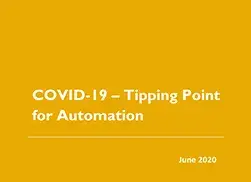 COVID-19: Tipping Point for Automation